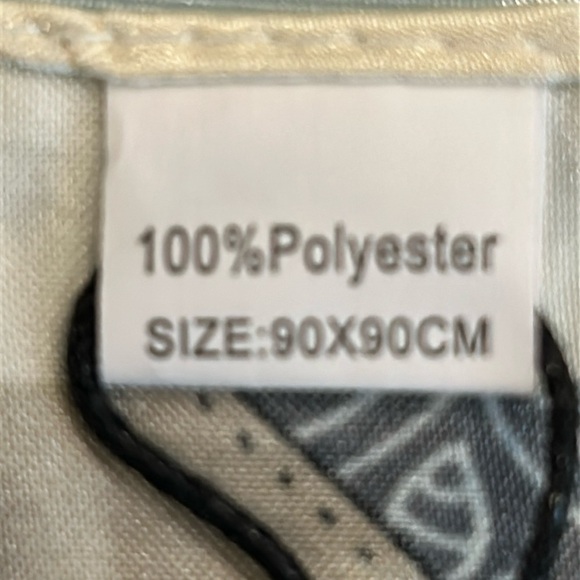 R-2144- Women's Scarf Blue Brown And Gray Colors NWT - Picture 5 of 6